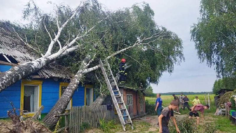 Белоруссия восстанавливается после урагана